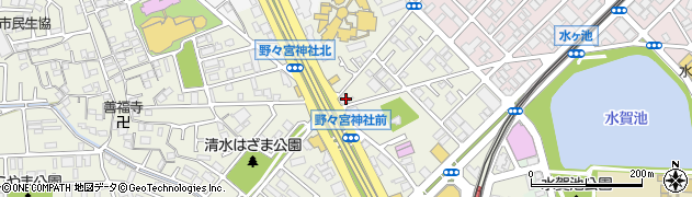 大阪府堺市中区深井清水町3857周辺の地図