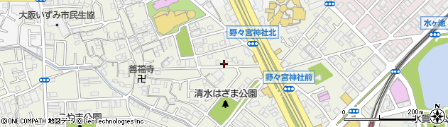 大阪府堺市中区深井清水町3738周辺の地図