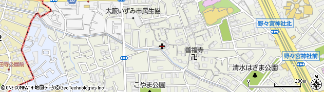 大阪府堺市中区深井清水町1784周辺の地図