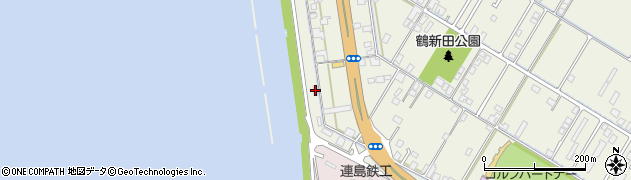 岡山県倉敷市連島町鶴新田3027周辺の地図