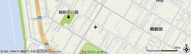 岡山県倉敷市連島町鶴新田2582周辺の地図