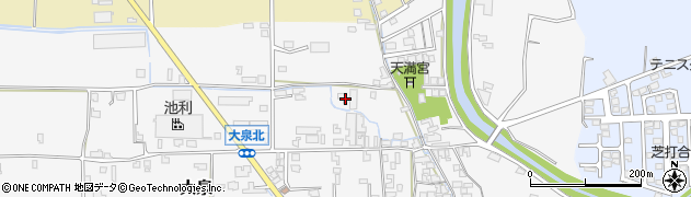 奈良県桜井市大泉850周辺の地図