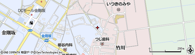 三重県多気郡明和町金剛坂832-5周辺の地図