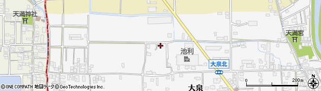 奈良県桜井市大泉532周辺の地図