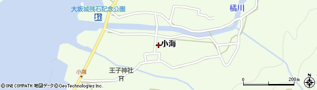 香川県小豆郡土庄町小海甲329周辺の地図