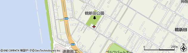 岡山県倉敷市連島町鶴新田2567周辺の地図
