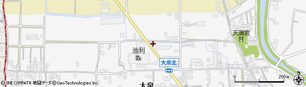 奈良県桜井市大泉557周辺の地図