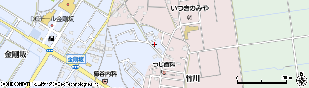 三重県多気郡明和町金剛坂832-6周辺の地図