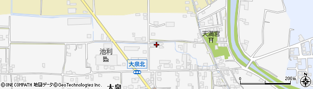 奈良県桜井市大泉582周辺の地図