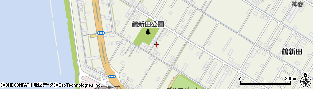岡山県倉敷市連島町鶴新田2570-12周辺の地図