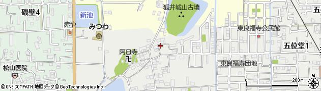 奈良県香芝市良福寺375周辺の地図