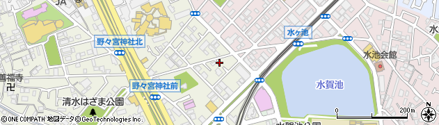 大阪府堺市中区深井清水町3953周辺の地図