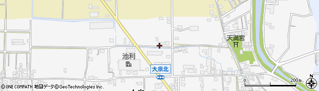 奈良県桜井市大泉872周辺の地図