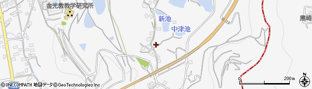 岡山県浅口市金光町大谷2030周辺の地図