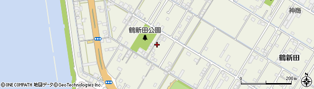 岡山県倉敷市連島町鶴新田2570周辺の地図