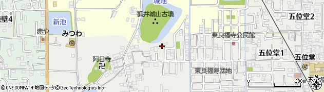 奈良県香芝市良福寺316周辺の地図