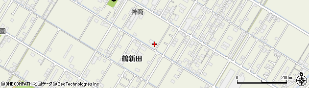 岡山県倉敷市連島町鶴新田2164周辺の地図