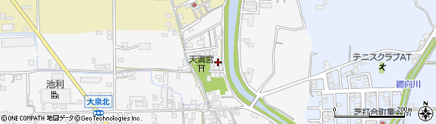 奈良県桜井市大泉823周辺の地図