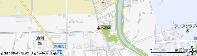 奈良県桜井市大泉832周辺の地図