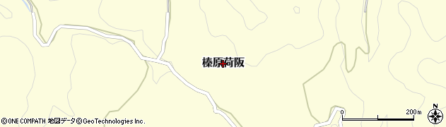 奈良県宇陀市榛原荷阪周辺の地図