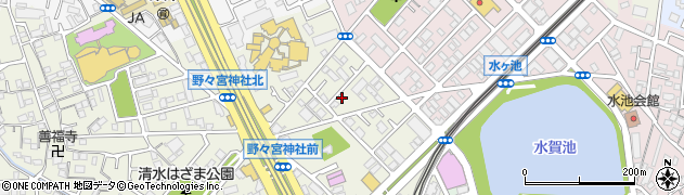 大阪府堺市中区深井清水町3915周辺の地図