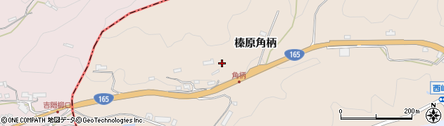 奈良県宇陀市榛原角柄385周辺の地図