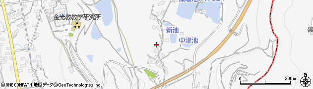 岡山県浅口市金光町大谷2036周辺の地図