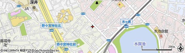 大阪府堺市中区深井清水町3923周辺の地図