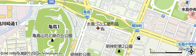 亀島旅館周辺の地図
