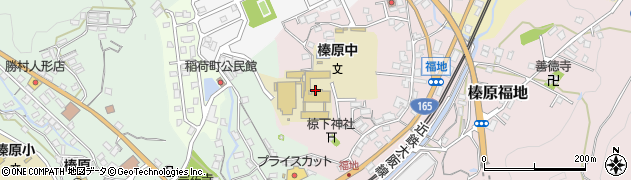 奈良県宇陀市榛原福地周辺の地図