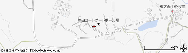 広島県福山市芦田町上有地119周辺の地図
