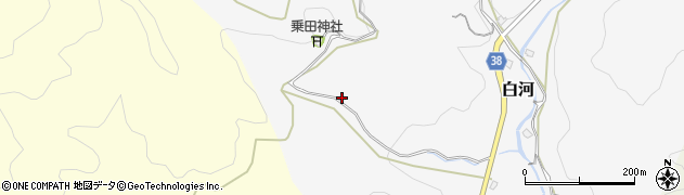 奈良県桜井市白河297周辺の地図
