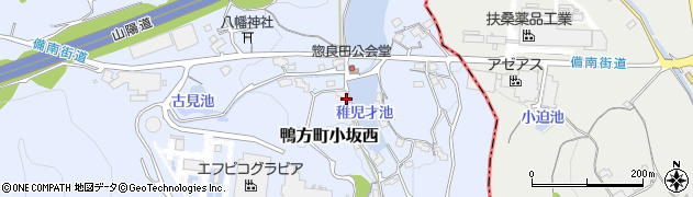 岡山県浅口市鴨方町小坂西3098周辺の地図