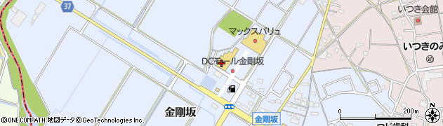 デューポイント　金剛坂店周辺の地図