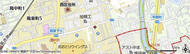 Ｊｎｅｔレンタカー堺鳳店周辺の地図