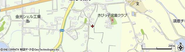 岡山県浅口市金光町佐方578周辺の地図