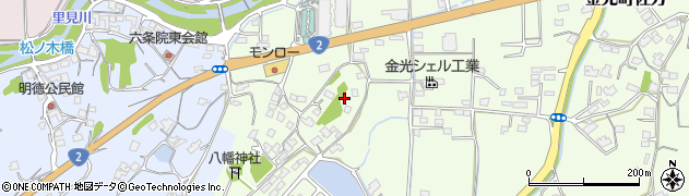岡山県浅口市金光町佐方281周辺の地図