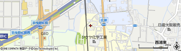 大阪府羽曳野市東阪田29周辺の地図