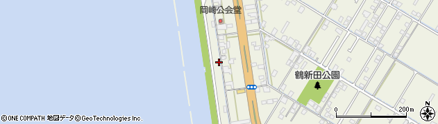 岡山県倉敷市連島町鶴新田3020周辺の地図
