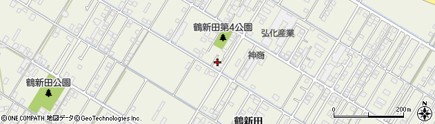 岡山県倉敷市連島町鶴新田2184-1周辺の地図