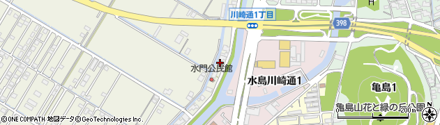 岡山県倉敷市連島町鶴新田3111周辺の地図