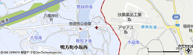 岡山県浅口市鴨方町小坂西3206周辺の地図