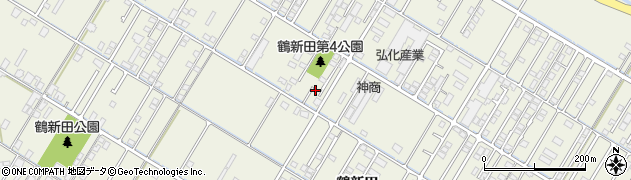 岡山県倉敷市連島町鶴新田2184-11周辺の地図