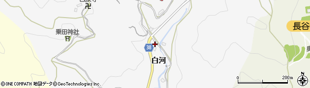 奈良県桜井市白河623周辺の地図