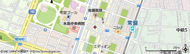 岡山県倉敷市水島西常盤町周辺の地図