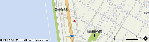 岡山県倉敷市連島町鶴新田2825周辺の地図