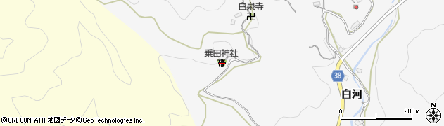 奈良県桜井市白河285周辺の地図