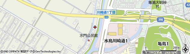 岡山県倉敷市連島町鶴新田3112周辺の地図