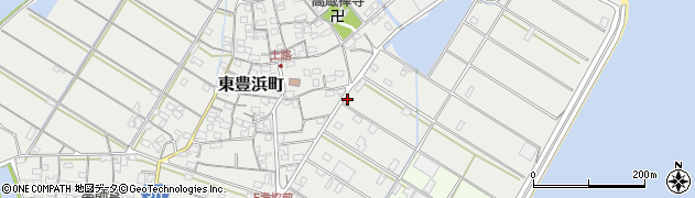 三重県伊勢市東豊浜町周辺の地図