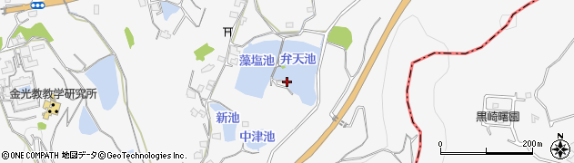 岡山県浅口市金光町大谷2173周辺の地図